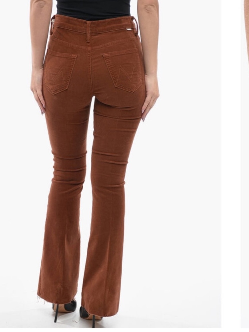 MOTHER,The Weekender Fray Slim Straight Jeans . Soft corduroy . - Picture 2 of 15